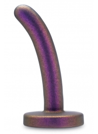 Фиолетовая насадка с гладкой поверхностью Surrender 4.75 Inch Beginner Pegging Dildo - 12 см. - Blush Novelties - купить с доставкой в Норильске