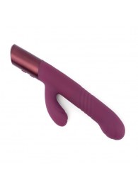 Фиолетовый вибратор Selove Thrusty - 24,4 см. - Selove