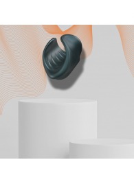 Серый сквозной мастурбатор с вибрацией Manwan Starter - Manwan - в Норильске купить с доставкой