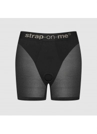 Трусики-шорты для фиксации насадок Strap-on-me Harness Lingerie Halo - size XS - Strap-on-me - купить с доставкой в Норильске