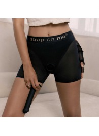 Трусики-шорты для фиксации насадок Strap-on-me Harness Lingerie Halo - size M - Strap-on-me - купить с доставкой в Норильске