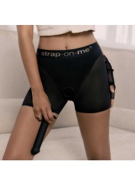 Трусики-шорты для фиксации насадок Strap-on-me Harness Lingerie Halo - size L - Strap-on-me - купить с доставкой в Норильске