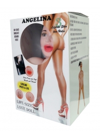 Надувная секс-кукла Angelina 3D - Boys of Toys - в Норильске купить с доставкой