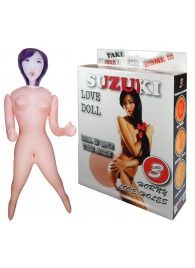 Надувная секс-кукла Suzuki - Boys of Toys - в Норильске купить с доставкой