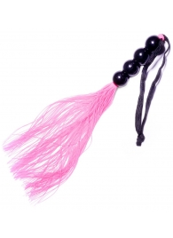 Розовая силиконовая плеть - 35,5 см. - Boys of Toys - купить с доставкой в Норильске
