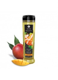 Массажное масло для тела Luscious Mango с ароматом манго - 240 мл. - Shunga - купить с доставкой в Норильске