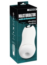 Белый мастурбатор Masturbator with 2 functions - Orion - в Норильске купить с доставкой