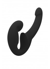 Черный безремневой страпон Share Lite - Fun Factory - купить с доставкой в Норильске