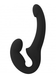 Черный безремневой страпон Share Lite - Fun Factory - купить с доставкой в Норильске