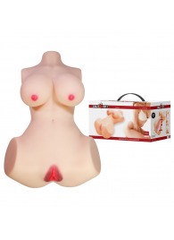 Мастурбатор-торс Aveline с 2 любовными тоннелями - Baile - в Норильске купить с доставкой