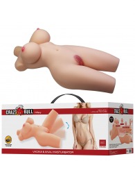 Телесный мастурбатор-торс Tiffany - Baile - в Норильске купить с доставкой