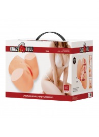 Телесный мастурбатор Liora с вибрацией - Baile - в Норильске купить с доставкой