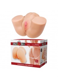 Телесный мастурбатор Olivia с 2 любовными отверстиями - Baile - в Норильске купить с доставкой