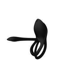 Черное эрекционное виброкольцо Bayek с пультом ДУ - Zalo - в Норильске купить с доставкой