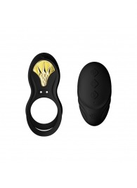 Черное эрекционное виброкольцо Bayek с пультом ДУ - Zalo - в Норильске купить с доставкой