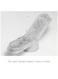 Белый мастурбатор FLIP 0 (ZERO) - Tenga - в Норильске купить с доставкой