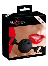 Средний силиконовый кляп-шар на регулируемых ремешках - Orion - купить с доставкой в Норильске