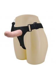 Реалистичный страпон-фаллоимитатор на трусиках Ultra Passionate Harness - 15 см. - Baile - купить с доставкой в Норильске