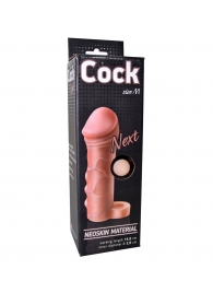 Фаллоудлинитель с кольцом COCK size M - 15 см. - LOVETOY (А-Полимер) - в Норильске купить с доставкой