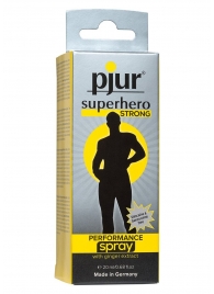 Спрей-пролонгатор длительного действия pjur SUPERHERO Strong Spray - 20 мл. - Pjur - купить с доставкой в Норильске