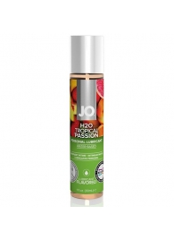 Смазка с ароматом тропических фруктов JO Flavored Tropical Passion - 30 мл. - System JO - купить с доставкой в Норильске