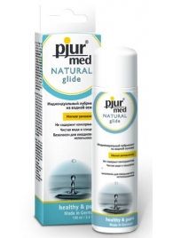 Нейтральный лубрикант на водной основе pjur MED Natural glide - 100 мл. - Pjur - купить с доставкой в Норильске