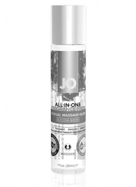 Массажный гель ALL-IN-ONE Massage Oil Sensual нейтральный - 30 мл. - System JO - купить с доставкой в Норильске