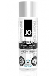 Охлаждающий лубрикант на силиконовой основе JO Personal Premium Lubricant Cooling - 60 мл. - System JO - купить с доставкой в Норильске