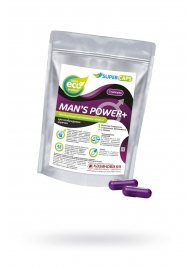 Капсулы для мужчин Man s Power+ с гранулированным семенем - 2 капсулы (0,35 гр.) - SuperCaps - купить с доставкой в Норильске