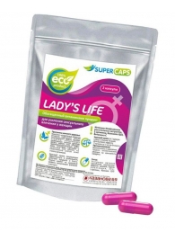 Возбуждающие капсулы Ladys Life - 2 капсулы (0,35 гр.) - SuperCaps - купить с доставкой в Норильске