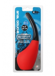 Анальный душ MENZSTUFF 310ML ANAL DOUCHE RED/BLACK - Dream Toys - купить с доставкой в Норильске