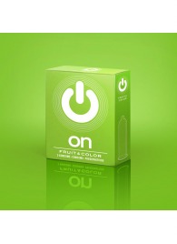 Цветные ароматизированные презервативы ON) Fruit   Color - 3 шт. - ON) - купить с доставкой в Норильске