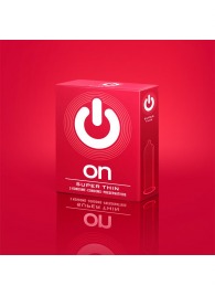 Супертонкие презервативы ON) Super Thin - 3 шт. - ON) - купить с доставкой в Норильске