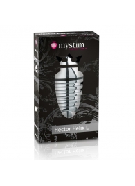 Анальный плаг для электростимуляции Hector Helix Buttplug L - 11,5 см. - MyStim - купить с доставкой в Норильске