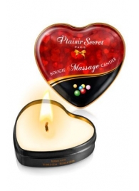 Массажная свеча с ароматом бубль-гума Bougie Massage Candle - 35 мл. - Plaisir Secret - купить с доставкой в Норильске