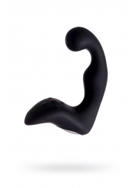 Чёрный изогнутый вибростимулятор простаты Erotist - Erotist Adult Toys - в Норильске купить с доставкой