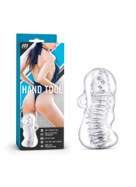 Прозрачный мастурбатор M for Men Hand Tool - Blush Novelties - в Норильске купить с доставкой