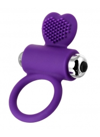 Фиолетовое виброкольцо с ресничками JOS PERY - JOS - в Норильске купить с доставкой