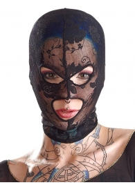 Кружевная маска-балаклава с отверстиями для глаз и рта - Orion - купить с доставкой в Норильске