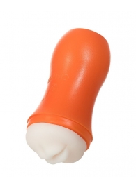 Мастурбатор-ротик A-Toys в оранжевой колбе - A-toys - в Норильске купить с доставкой