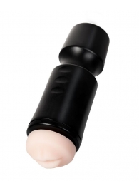 Мастурбатор-ротик A-Toys в черной колбе - A-toys - в Норильске купить с доставкой