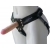 Черный пояс-трусики с двумя насадками  Экзотик-Linda  - 15,5 и 10,5 см. - LOVETOY (А-Полимер) - купить с доставкой в Норильске