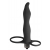 Черная вибронасадка для двойного проникновения Flirtini - 15,9 см. - Lola Games - купить с доставкой в Норильске
