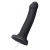 Черный фаллос с имитацией эякуляции Silicon Cum Dildo L - 19,6 см. - Strap-on-me - купить с доставкой в Норильске