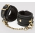 Черные наручники Bound to You Faux Leather Wrist Cuffs - Fifty Shades of Grey - купить с доставкой в Норильске