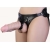 Гигантский фаллоимитатор на присоске в комплекте с трусиками - 26 см. - LOVETOY (А-Полимер) - купить с доставкой в Норильске