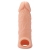 Телесная насадка EXTENDER WITH BALL STRAP 5.5 - 14 см. - Dream Toys - в Норильске купить с доставкой