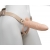 Телесный фаллопротез MEN STYLE с анальным стимулятором - 17,5 см. - LOVETOY (А-Полимер) - купить с доставкой в Норильске