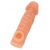 Телесная закрытая насадка с шершавой головкой Cock Sleeve Size M - 15,6 см. - KOKOS - в Норильске купить с доставкой