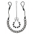 Интимные украшения с бусинами NIPPLE   CLIT JEWELRY - Pipedream - купить с доставкой в Норильске